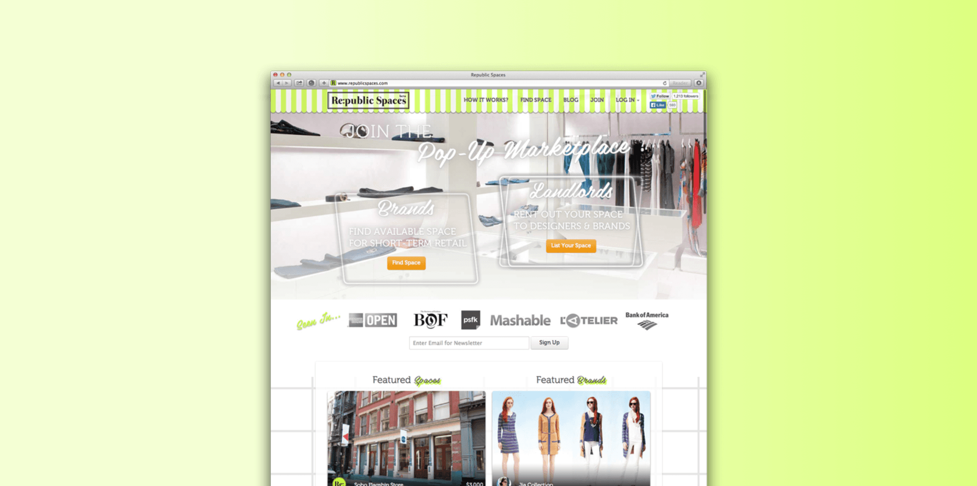 Republic spaces